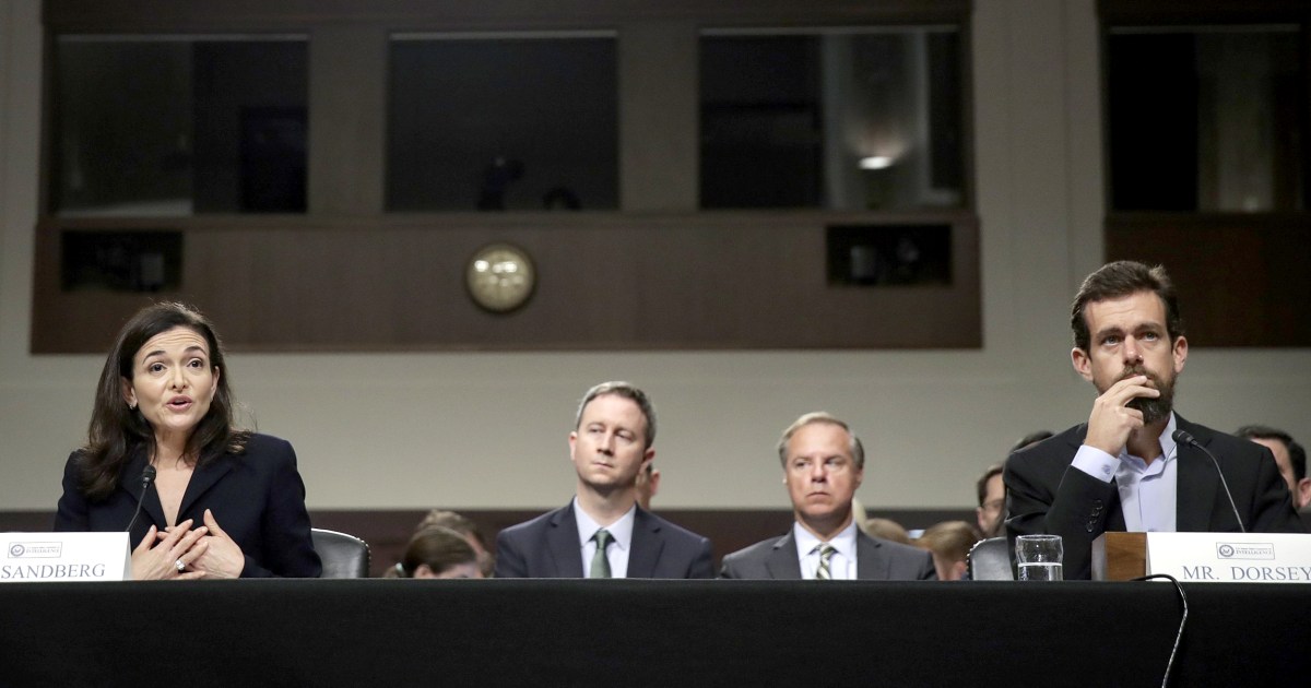 Entschuldigungen und Versprechen: Facebook und Twitter sagen den Senatoren, dass sie mehr tun werden, um Fehlinformationen zu bekämpfen