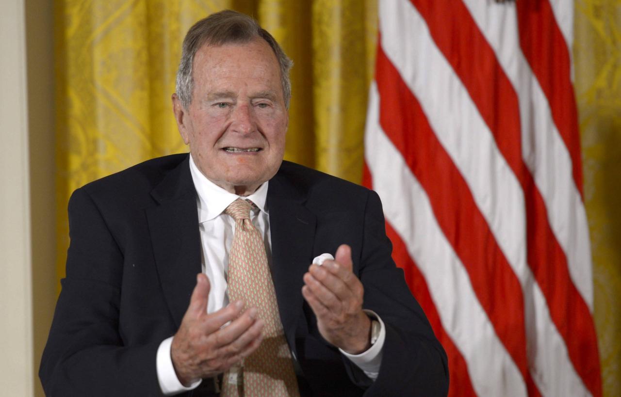 George H. W. Bush als 41. US-Präsident gestorben